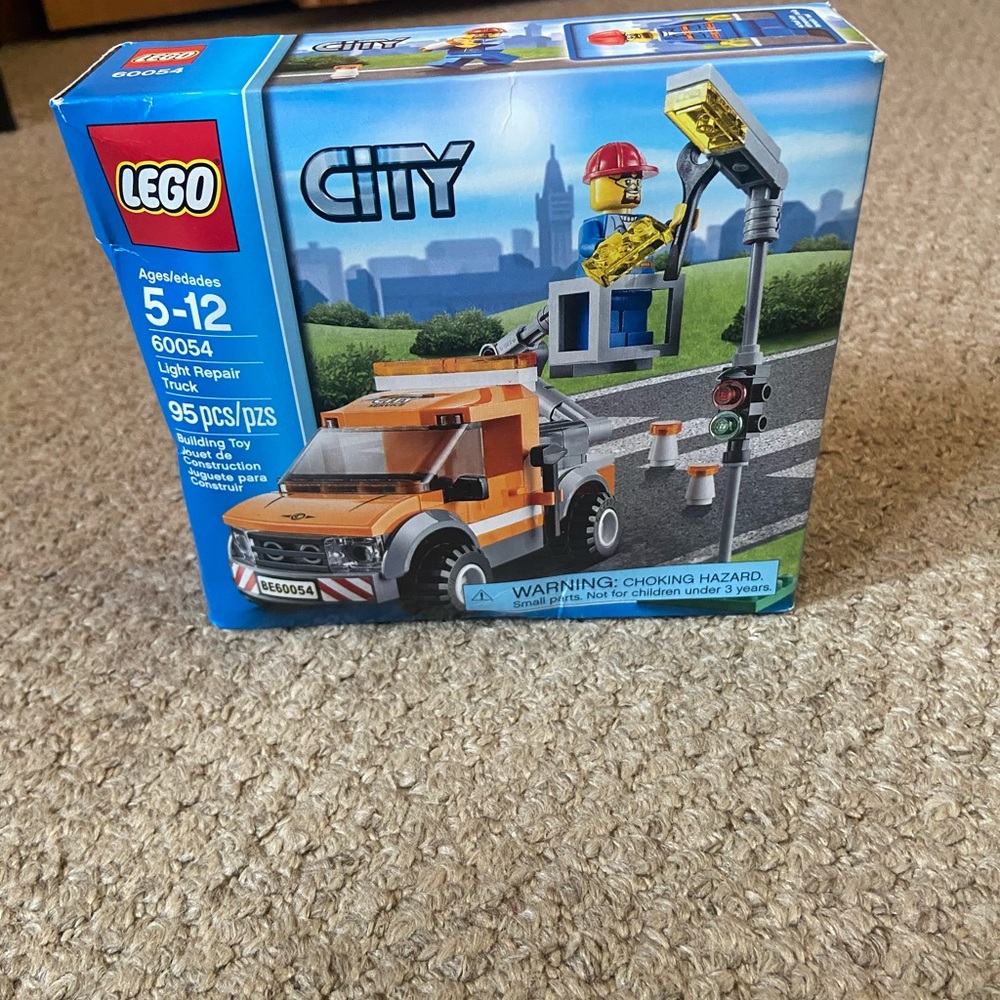 Lego city light repair truck set#60054